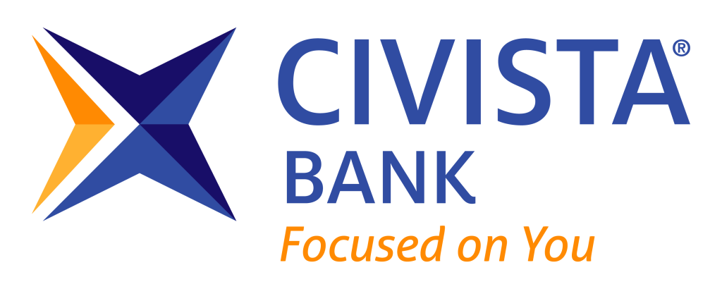 Civista Bank booth at the Tap & Chisel Craft Brew & Spirits Fest in Batesville, showcasing local craft beverages and community engagement.