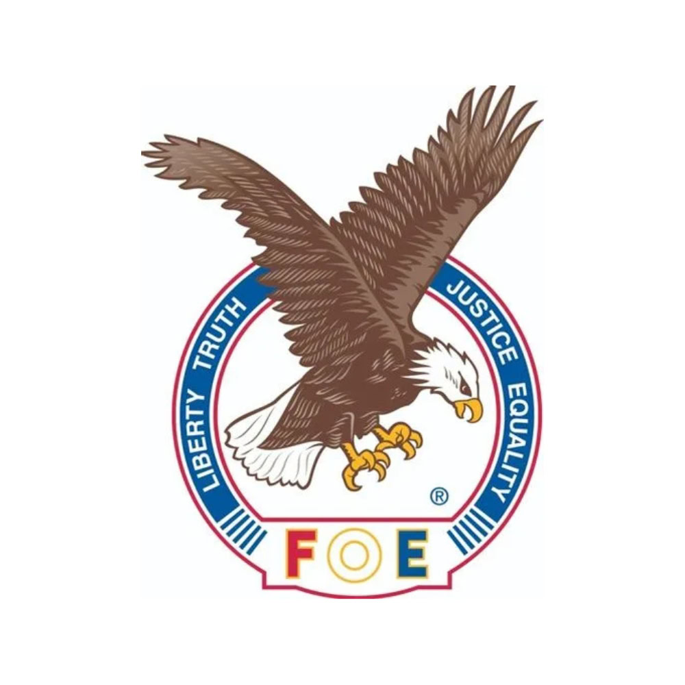 Bold Eagle emblem representing Batesville Main Street and local community pride.